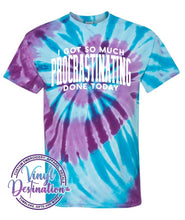 Load image into Gallery viewer, So Much Procrastinating Done T-Shirt