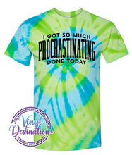 Load image into Gallery viewer, So Much Procrastinating Done T-Shirt