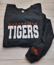 Load image into Gallery viewer, (Copy) Marshfield Tigers Glitter CREWNECK Sweatshirt