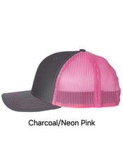 Load image into Gallery viewer, Hawk Tuah Embroidered Trucker Hat