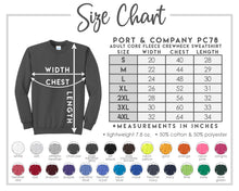 Load image into Gallery viewer, LOVE Embroidered Glitter CREWNECK Sweatshirt