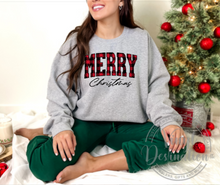 Load image into Gallery viewer, Plaid Merry Christmas