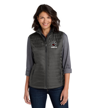 Load image into Gallery viewer, Port Authority Women's Puffer Vest (Embriodered)