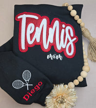 Load image into Gallery viewer, Tennis Glitter CREWNECK Sweatshirt