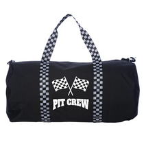 Load image into Gallery viewer, CHECKERED RACING DUFFLE BAG