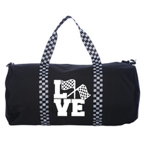 Load image into Gallery viewer, CHECKERED RACING DUFFLE BAG