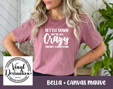 Load image into Gallery viewer, WE'RE ALL CRAZY TEE
