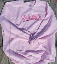 Load image into Gallery viewer, MAMA CREWNECK Embroidered Sweatshirt * Customize*