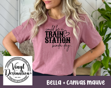 Load image into Gallery viewer, COULD BE A TRAIN STATION KINDA DAY TEE