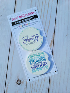 SERENITY CAR COASTERS COASTERS (SET OF 2)