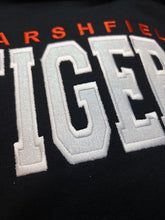 Load image into Gallery viewer, Marshfield Tigers Glitter HOODED Sweatshirt

