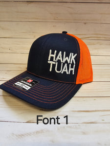 Hawk Tuah Embroidered Trucker Hat