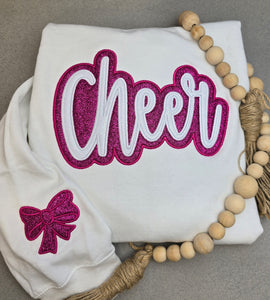 Cheer Glitter CREWNECK Sweatshirt