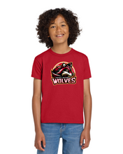 Load image into Gallery viewer, Wolves Youth T-shirt Logo #2
