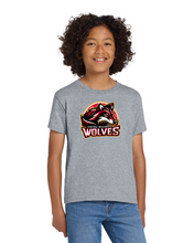 Load image into Gallery viewer, Wolves Youth T-shirt Logo #2
