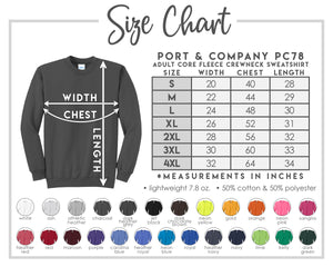 Volleyball Mystery Glitter Sweatshirt