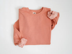 Cozy Season Chenille Embroidered Sweatshirt