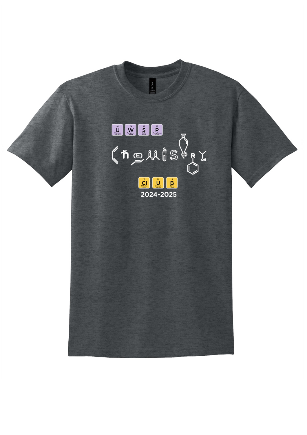 Chemistry Club Dark Heather T-Shirt