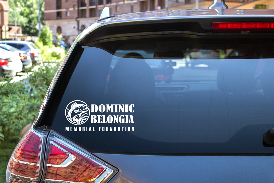Dominic Belongia Memorial Window Decal