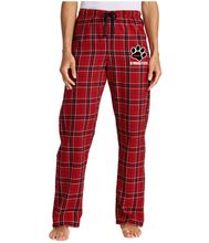 Load image into Gallery viewer, District Women&#39;s Flannel Pants (Embroidered)
