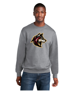 Wolves Unisex Crewneck Sweatshirt Logo #1