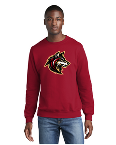 Wolves Unisex Crewneck Sweatshirt Logo #1