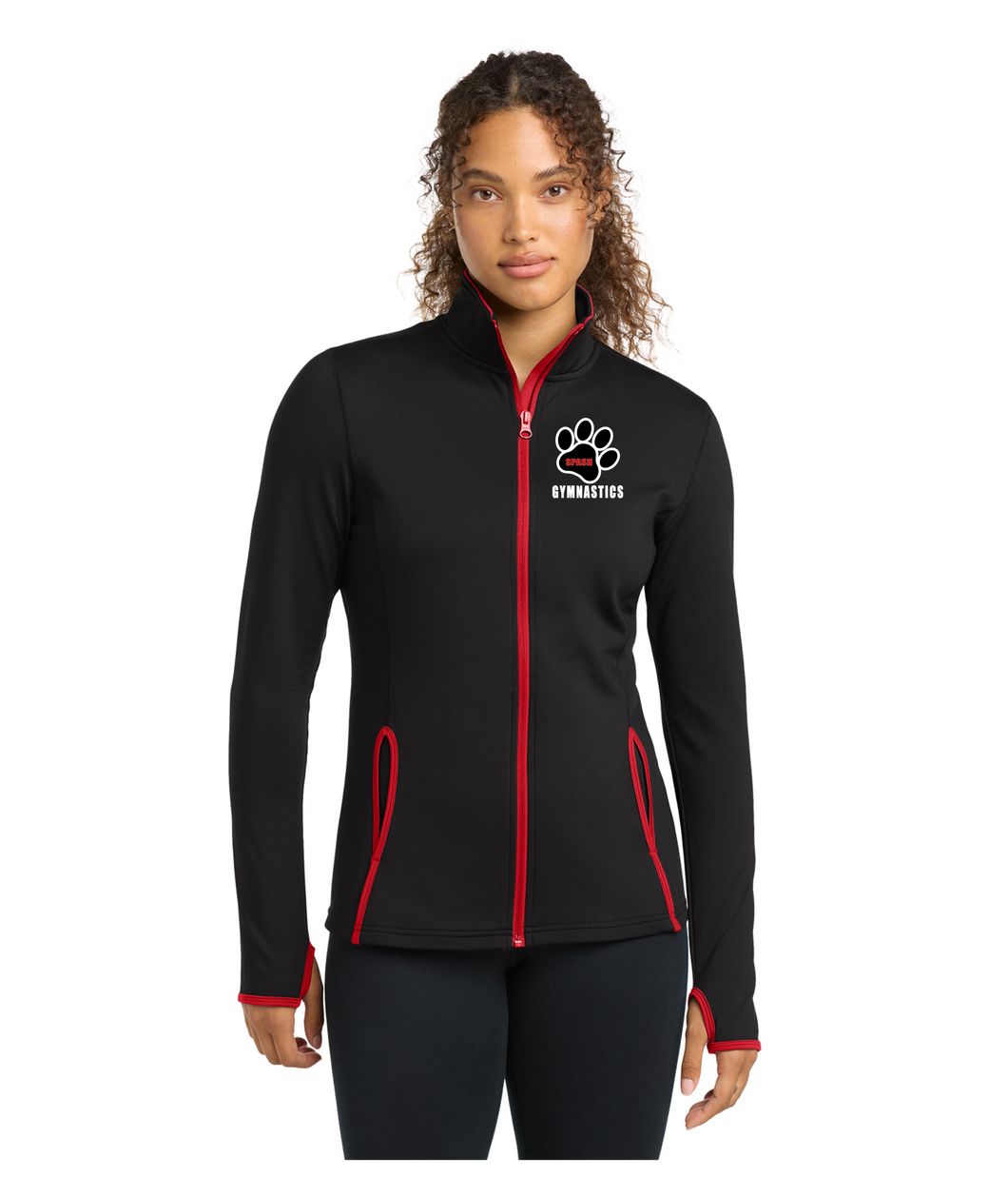 Sport Tek Women's Full Zip Jacket (Embroidered)