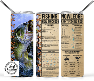 FISHING KNOWLEDGE TUMBLER