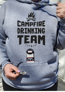 CAMPFIRE DRINKING TEAM TAILGATE HOODIE