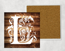 Load image into Gallery viewer, LETTER DESIGN INITIAL SANDSTONE COASTER (SINGLE)
